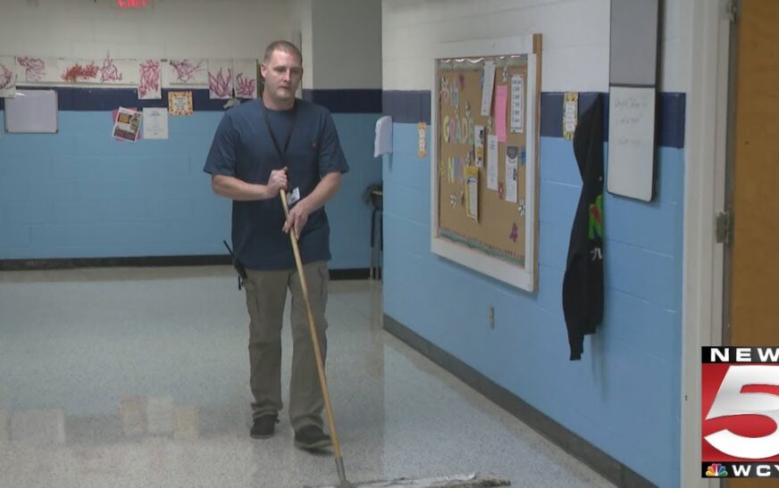 The Hidden Hero: How a Janitor’s Quick Actions Saved an Entire School